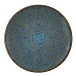 Chinese Republic Cloisonne circular plate