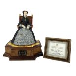 Royal Worcester limited edition figure Mary 1 from the Queens Regnant of England series modelled by