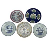 Group of Chinese porcelain plates