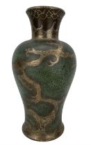 Paul Haustein (German 1880-1944): for W.M.F.Dragon vase of inverted baluster form