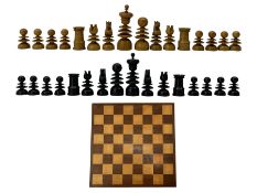 19th century St George chess set