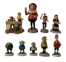 Robert Harrop Beano and Dandy collection - Nine figures including The Bash Street Kids 50th Annivers