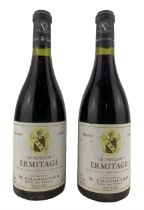 Two bottles of Le Pavillon Ermitage 1994