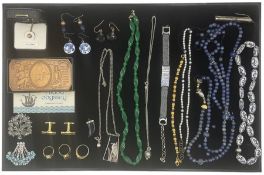 Collection of silver and jewellery