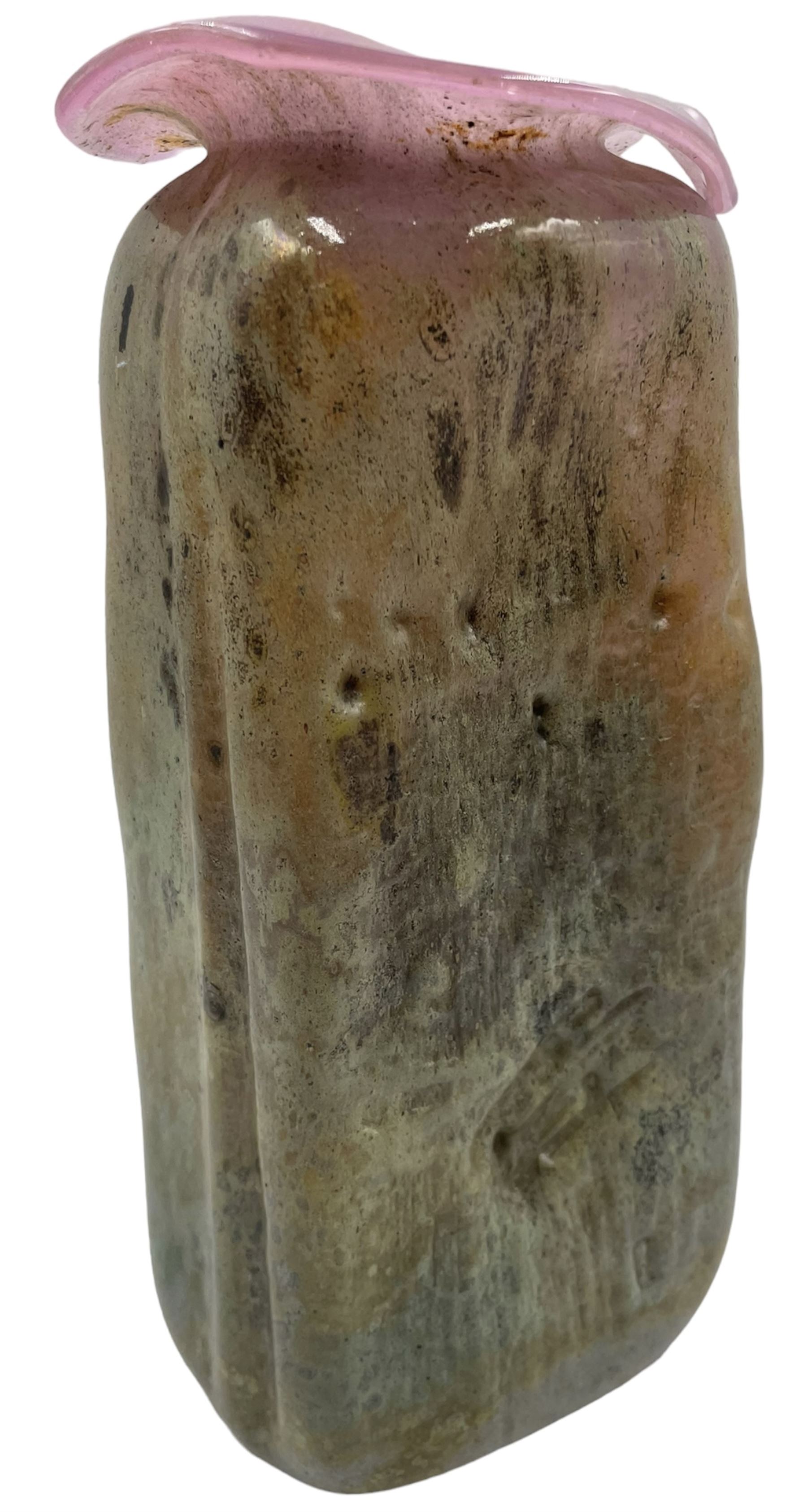20th century studio glass vase - Image 2 of 5