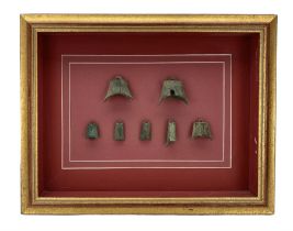 Eight Chinese Archaic bronze bells