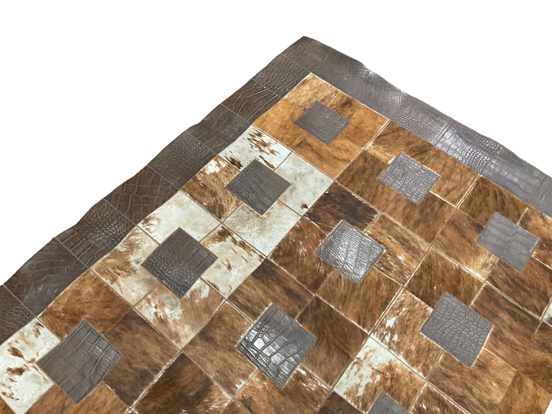 Contemporary cowhide rug - Image 4 of 5