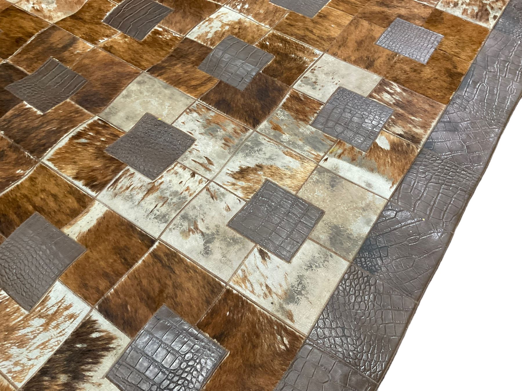 Contemporary cowhide rug - Image 2 of 5