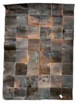 Contemporary cowhide rug