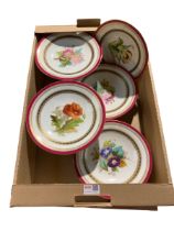 Victorian part dessert service