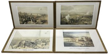 Set of 23 lithographs after William 'Crimea' Simpson (British 1823-1899) to include Prince Woronzoff