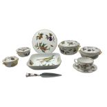 Royal Worcester Evesham table ware including vegetable dishes and covers