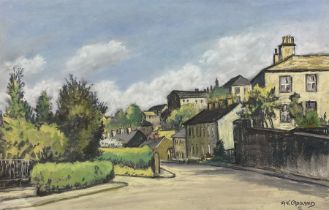 Jack Crosland (Northern British 20th century): Thirstin - Honley West Yorkshire