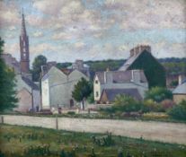 Abel Letalle (French Early 20th century): 'Bénodet - France'