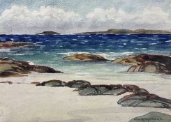 Elizabeth Mary Watt (Scottish 1886-1954): Coastal Landscape