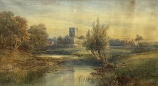 Frederick William Booty (British 1840-1924): River before Church