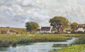 John McDougal (British 1851-1945): 'Near Preston'
