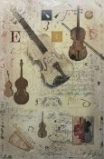 M J Wells (British 20th century): 'Proportions IV' Violins