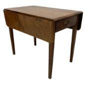 19th century oak Pembroke table