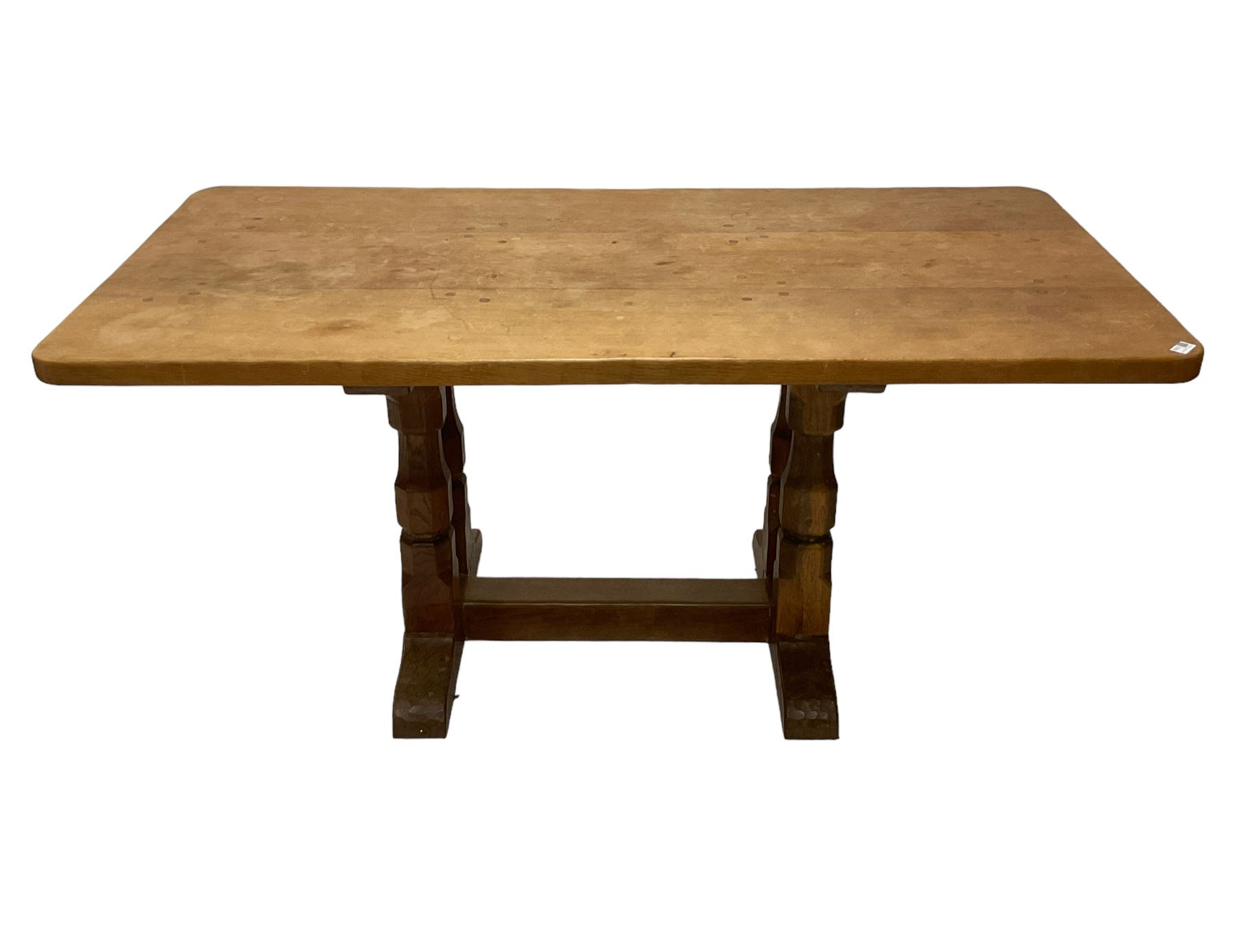 Yorkshire Oak - oak dining table - Image 10 of 10