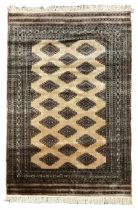 Pakistani Bokhara camel ground rug