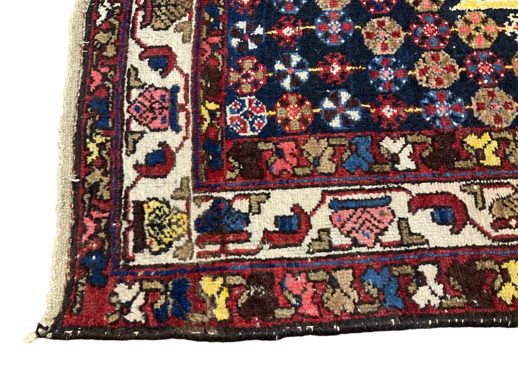 Persian Hamadan red ground rug - Image 2 of 6