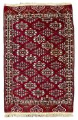 Anatolian crimson ground rug