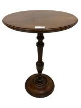 George III mahogany wine table