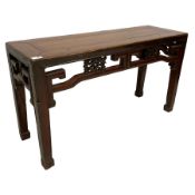 Small 19th century Chinese hardwood altar table