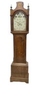Samuel Wilkinson of Spalding (Lincs) - 19th century 8-day oak longcase clock c 1830