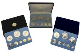 Coinage of Belize proof eight coin set