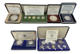 Republic of Seychelles Independence eight coin proof set