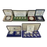 Republic of Seychelles Independence eight coin proof set