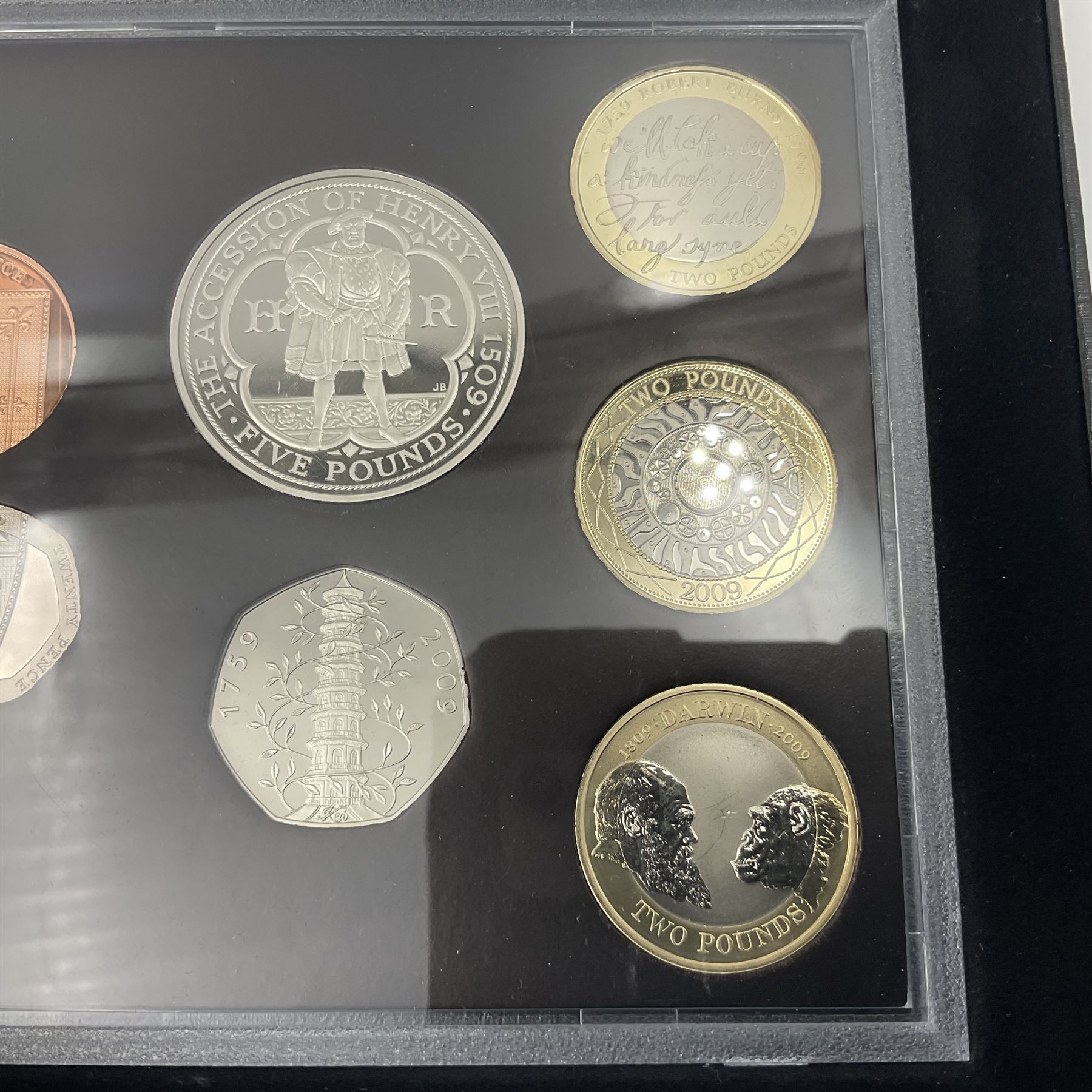 The Royal Mint United Kingdom 2009 proof coin set - Image 4 of 9