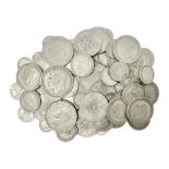Approximately 440 grams of pre 1947 Great British silver coins