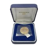 Queen Elizabeth II 2000 gold full sovereign coin