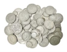 Approximately 720 grams of pre 1947 Great British silver coins