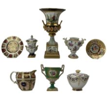 Royal Crown Derby Old Imari tea plate and jug