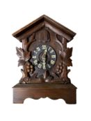 German - late 19th century Black Forrest table cuckoo clock