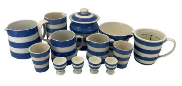 T.G Green Cornish ware including mixing bowls