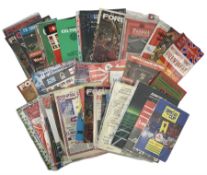 Nottingham Forest football club - over fifty programmes including football league cup final vs Liver