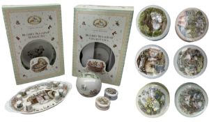 Royal Doulton Brambly Hedge collectables comprising two Breakfast Children's Sets