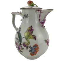 18th century Meissen hot water pot and cover