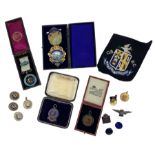 Masonic jewels and various badges