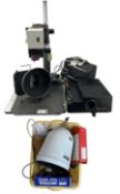Photographic equipment and accessories including a Durst C65 photographic enlarger