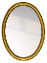 Victorian design gilt framed wall hanging mirror