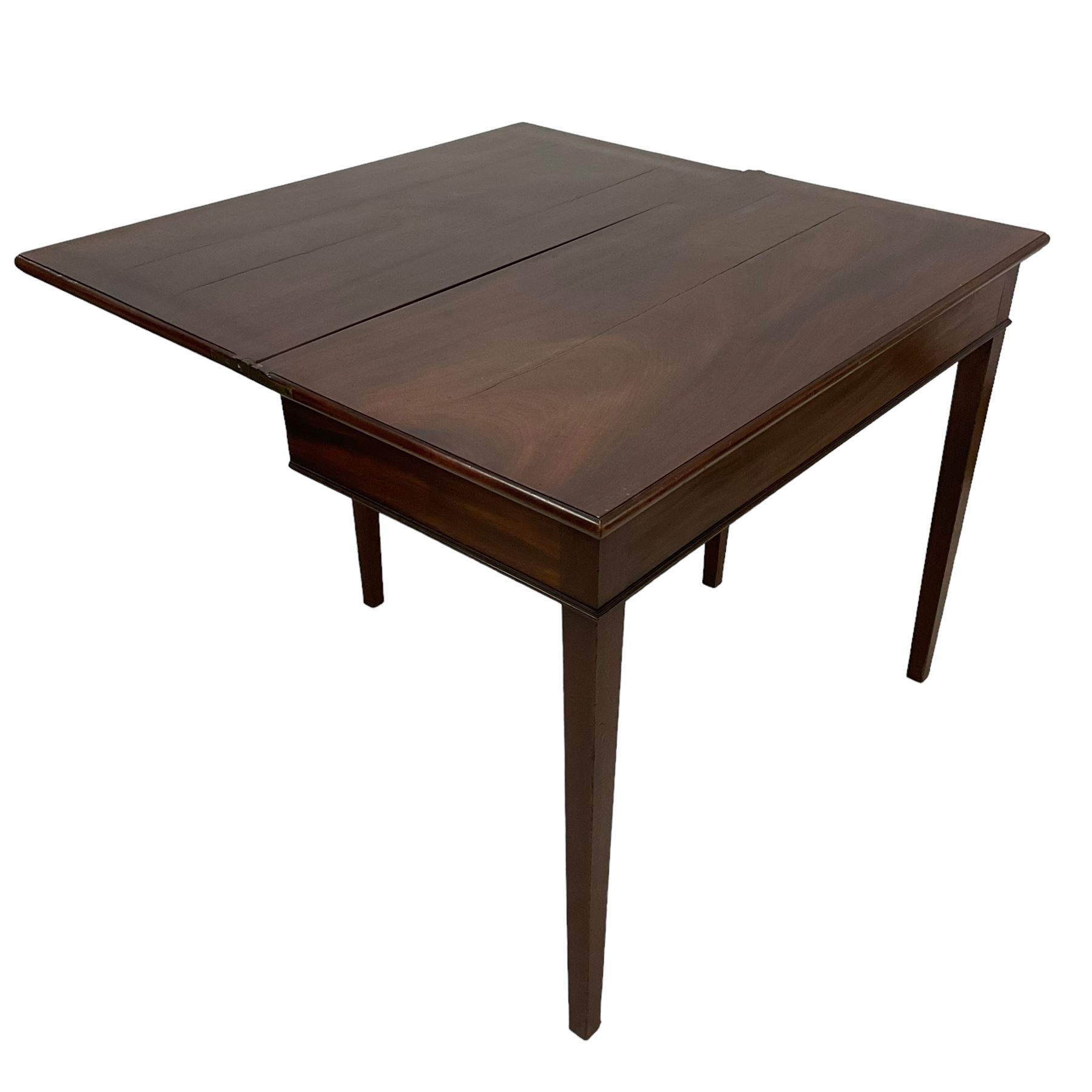 George III mahogany tea table - Image 6 of 6