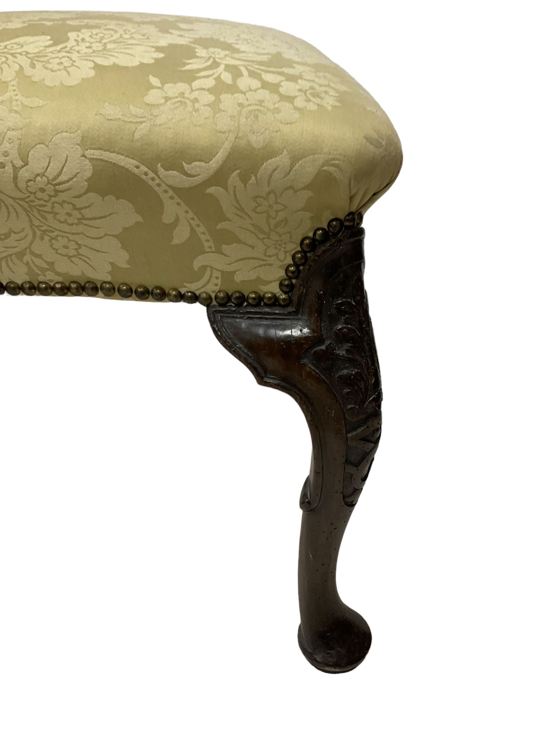 18th century and later walnut side chair - Image 6 of 9