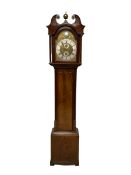 Mahogany George III - 8-day longcase clock