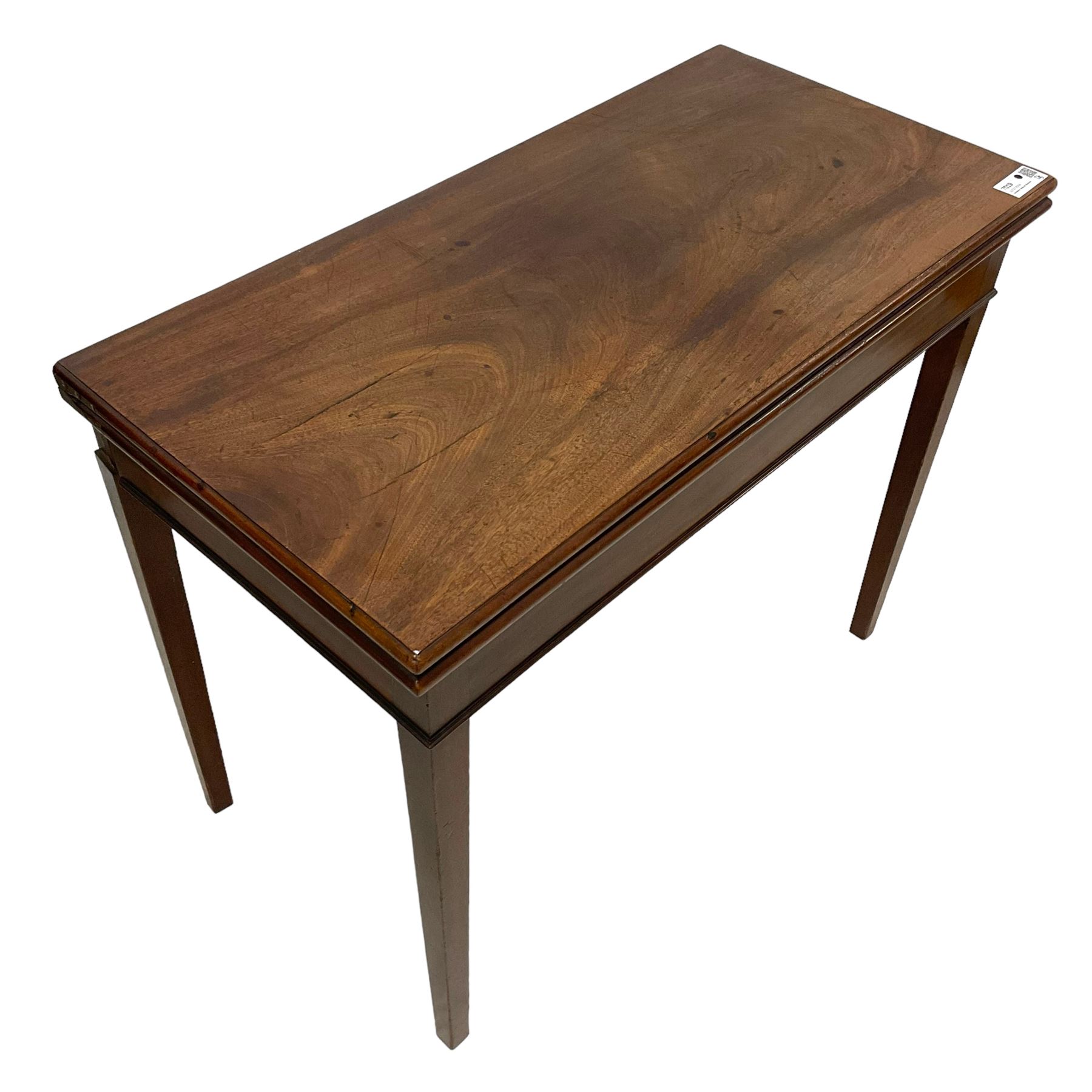 George III mahogany tea table - Image 2 of 6